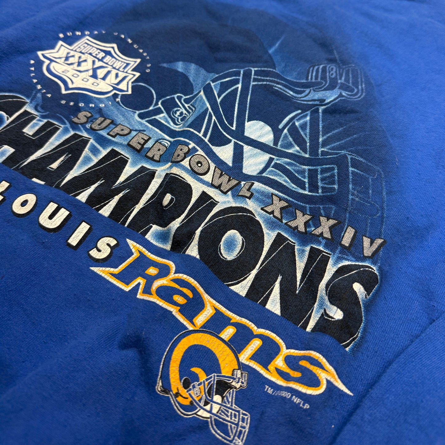 St. Louis Rams - Super Bowl XXXIV Champions - Größe XL - VF Knitwear NFL Sweatshirt