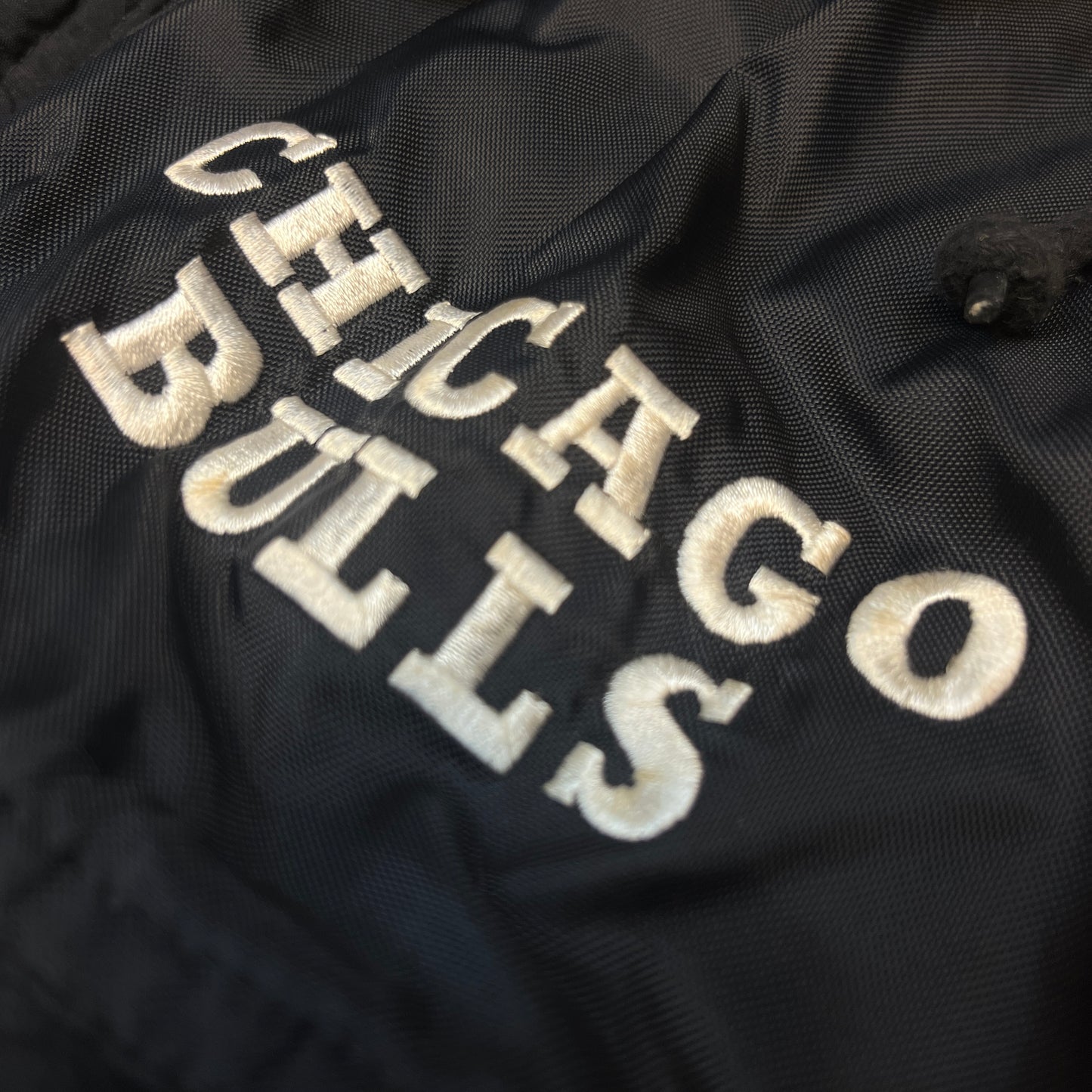 Chicago Bulls - gefütterte NBA Jacke - Größe L - Starter Parka