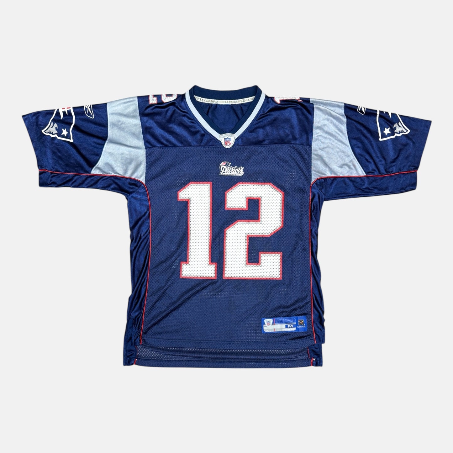 New England Patriots - Tom Brady - Größe M - Reebok - NFL Trikot