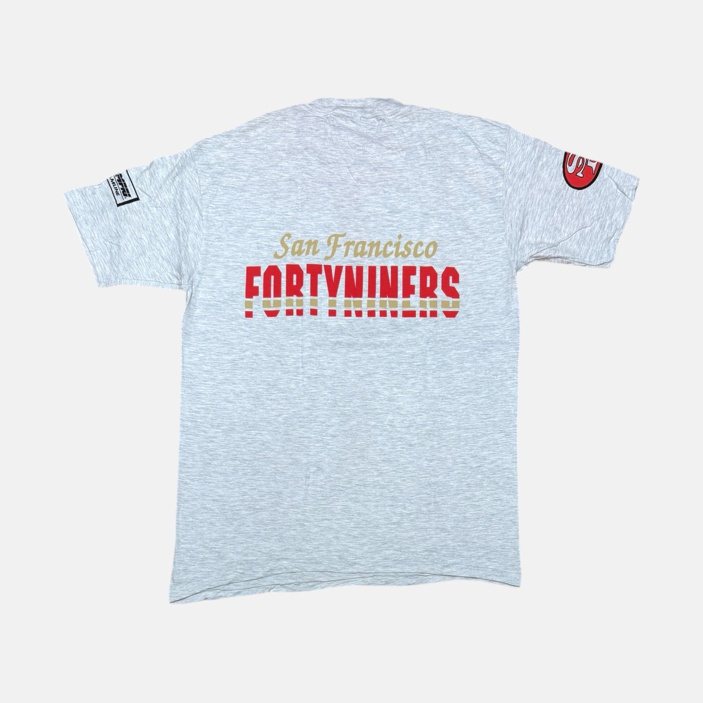 San Francisco 49ers Short - Gold Miner - Größe XL - Oneita Power-T - NFL T-Shirt