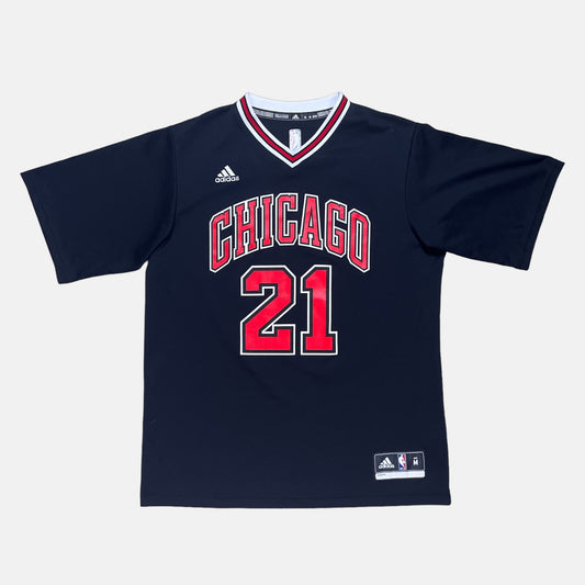 Chicago Bulls - Jimmy Butler - Größe M - Adidas - NBA Trikot mit Ärmeln