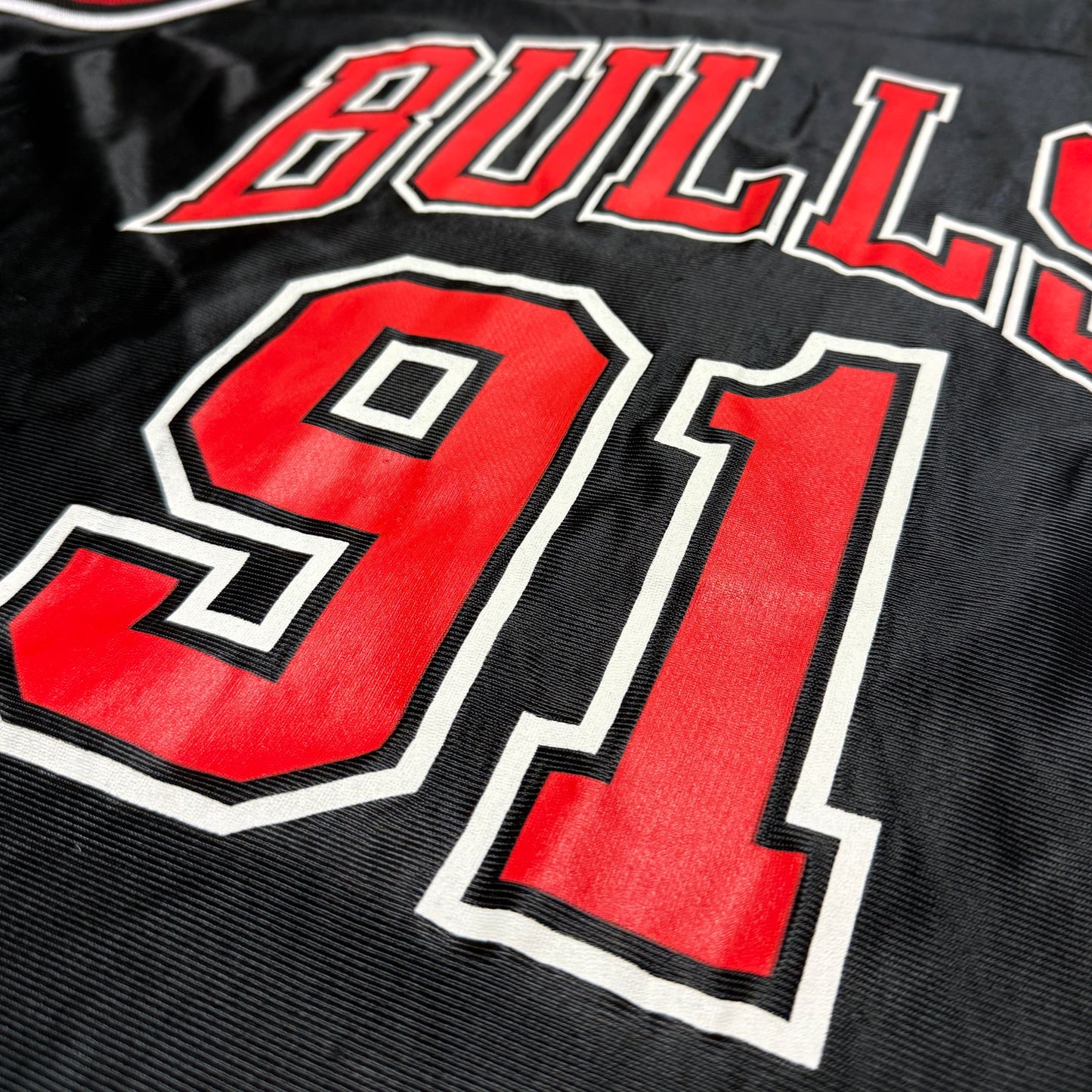 Chicago Bulls - Dennis Rodman - Größe 48 / XL - Champion - NBA Wendetrikot