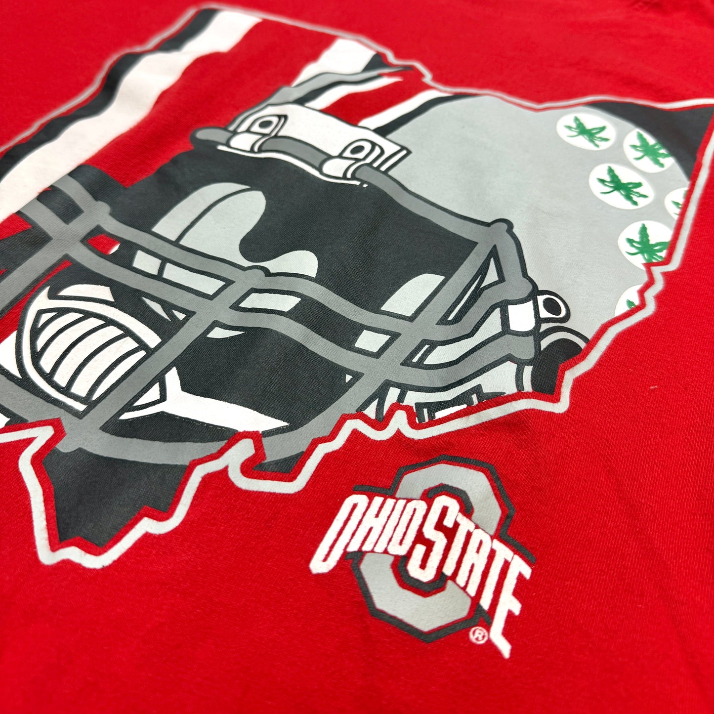 Ohio State Buckeyes - State Map - Größe XXL - NCAA Longsleeve