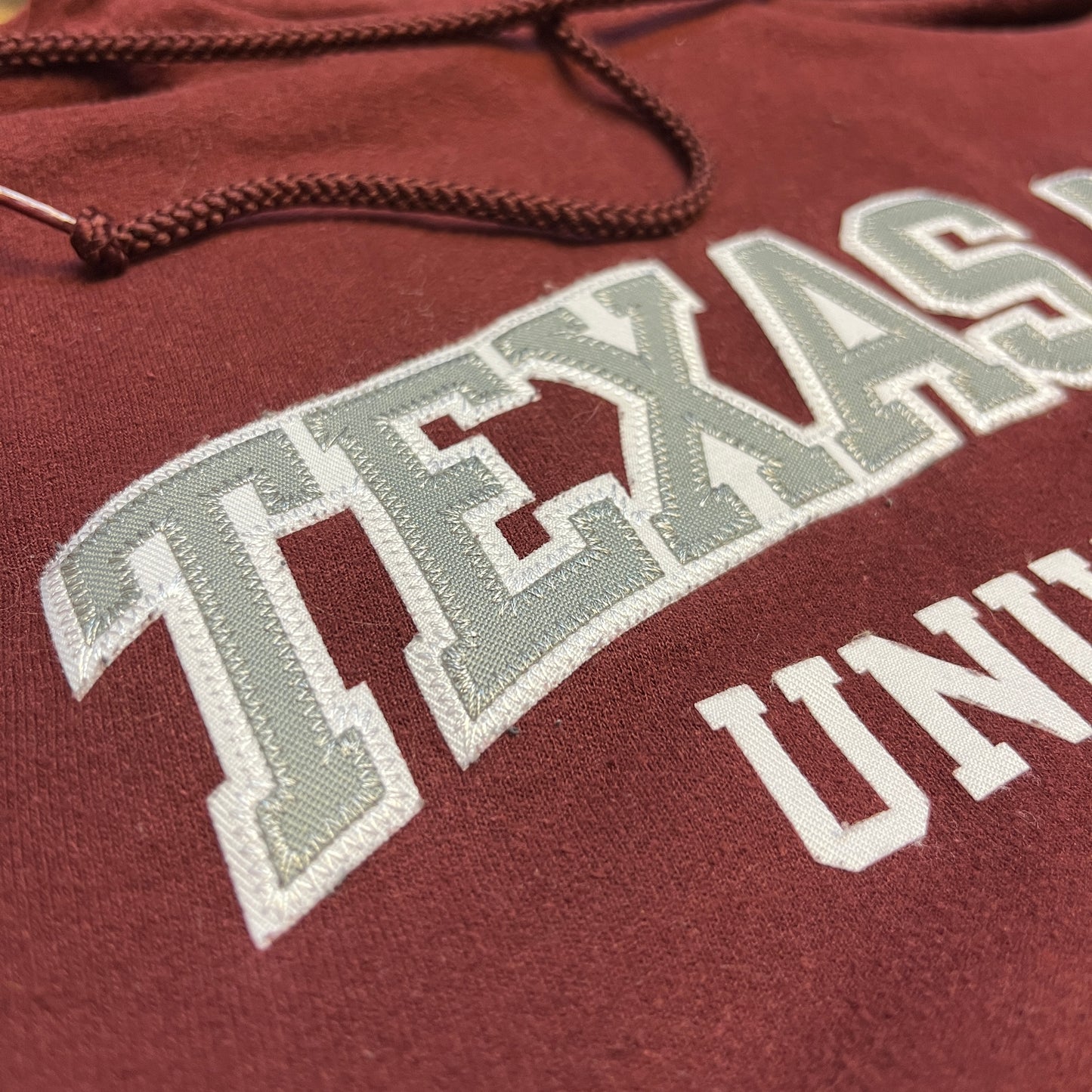 Texas A&M Aggies - Spellout Sweater - Größe M - Champion NCAA Hoodie