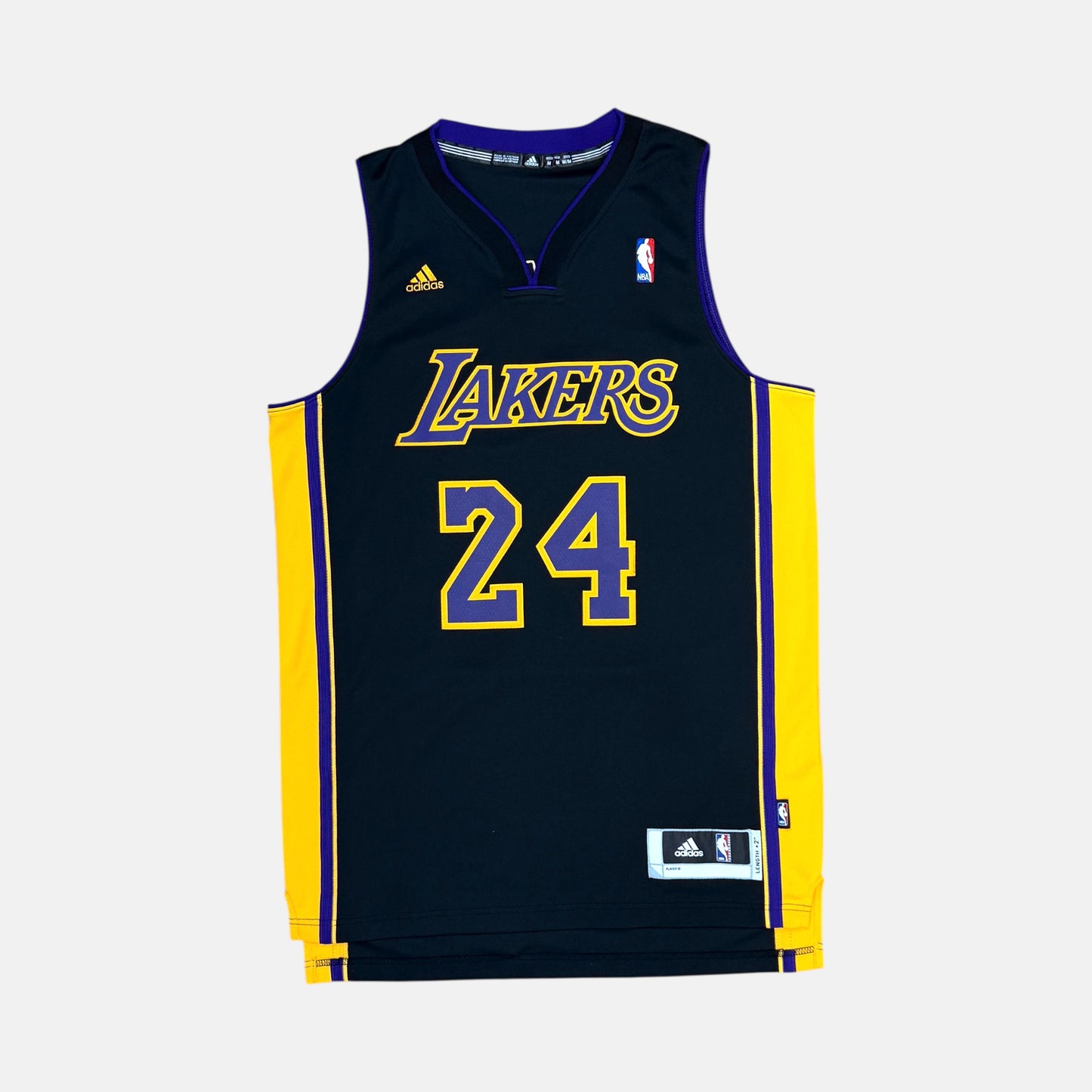 Los Angeles Lakers - Kobe Bryant - Größe M - Adidas - NBA Trikot Hollywood Nights