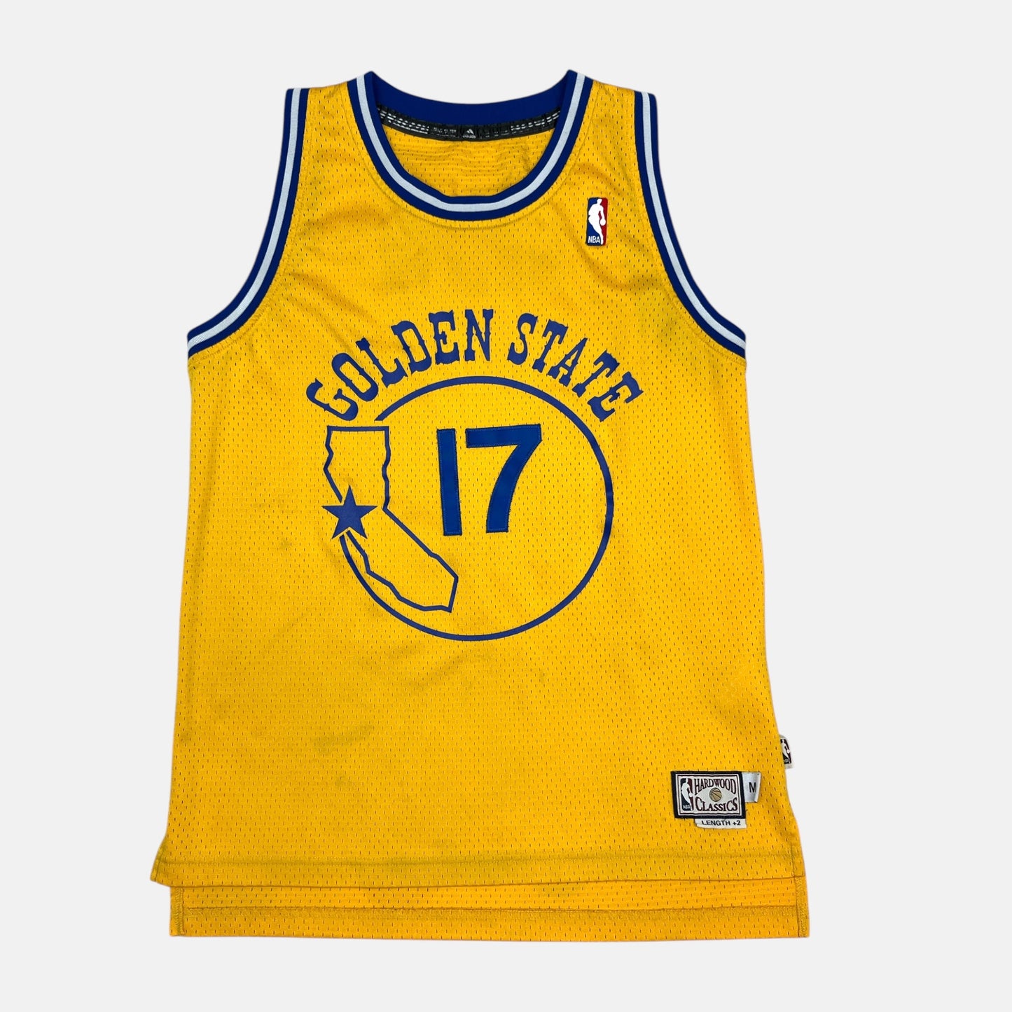 Golden State Warriors - Chris Mullin - Größe M - Adidas - NBA Trikot