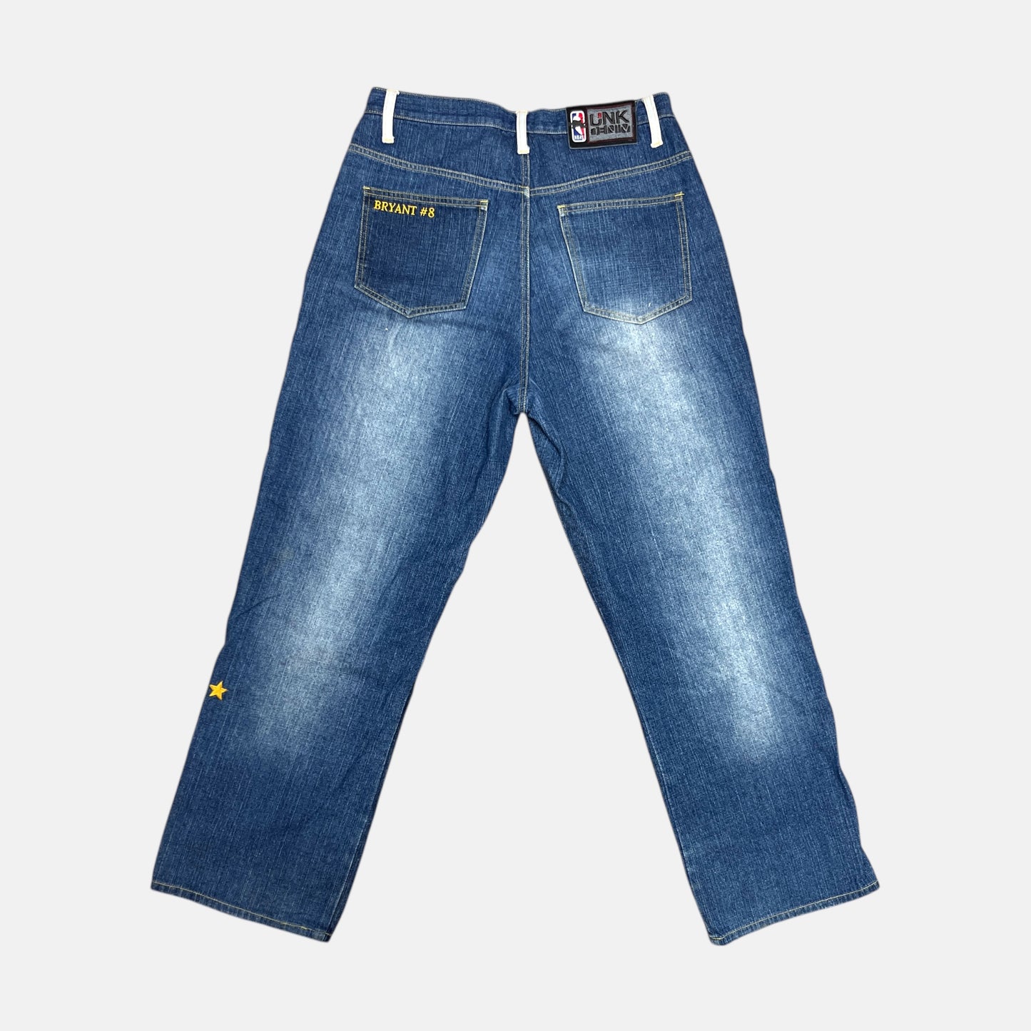 Los Angeles Lakers Kobe Bryant - Baggy Hose - Größe 32 - UNK NBA Jeans