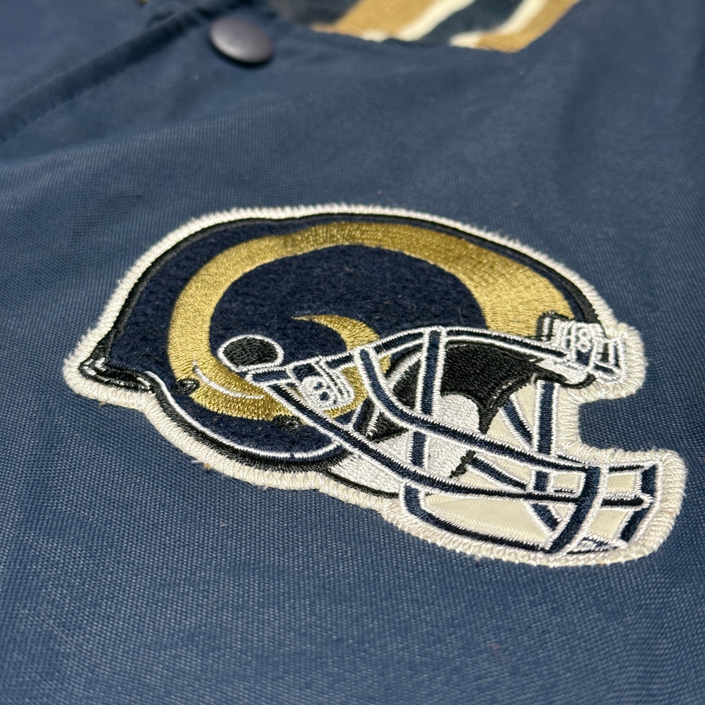 St. Louis Rams - Super Bowl 2000 - gesteppte NFL Jacke - Größe XL