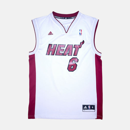 Miami Heat - LeBron James - Größe M - Adidas - NBA Trikot