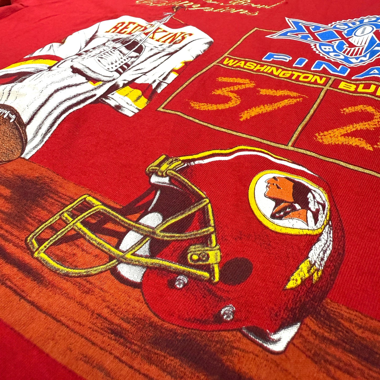Washington Redskins Shirt - Größe XL - Nutmeg Mills - NFL T-Shirt
