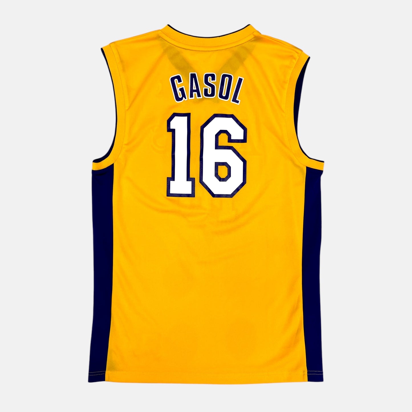 Los Angeles Lakers - Pau Gasol - Größe M - Adidas - NBA Trikot