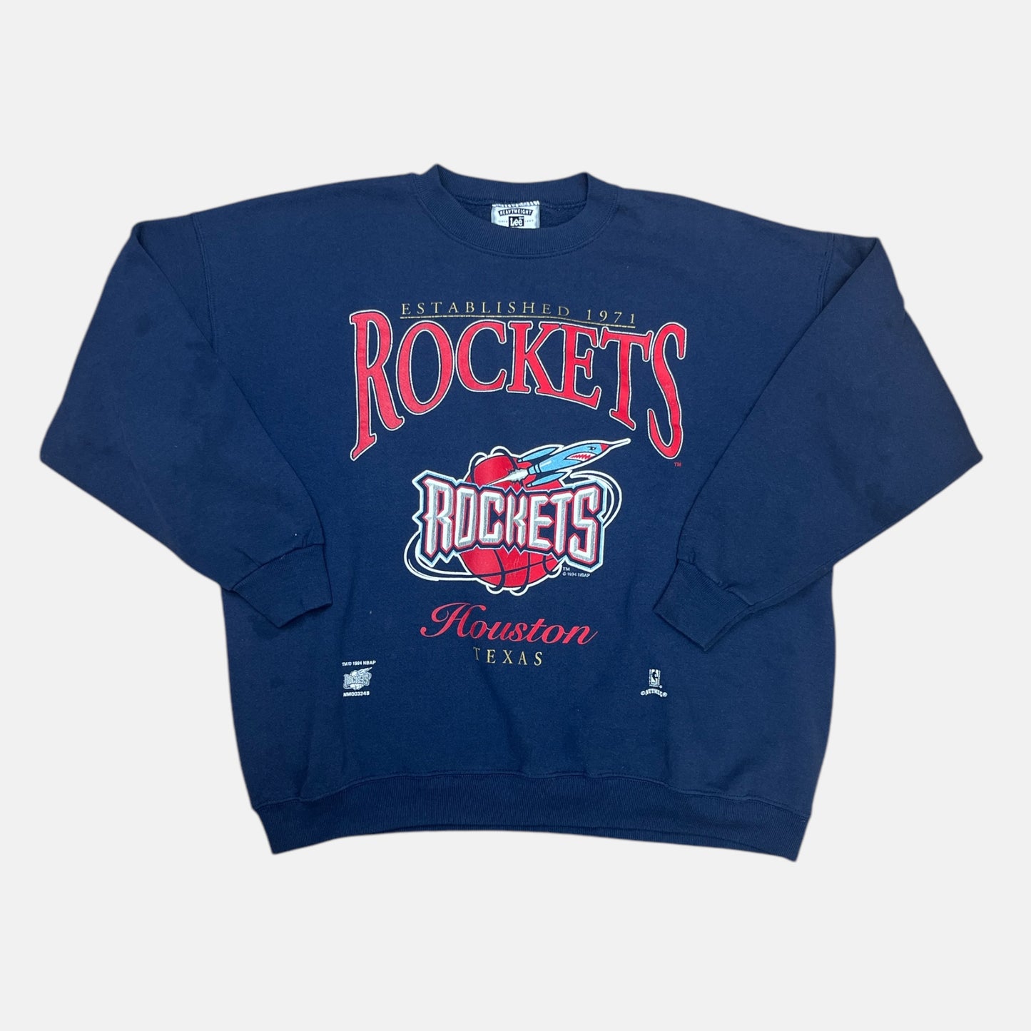 Houston Rockets - Established 1971 - Größe XXL - Lee NBA Sweatshirt