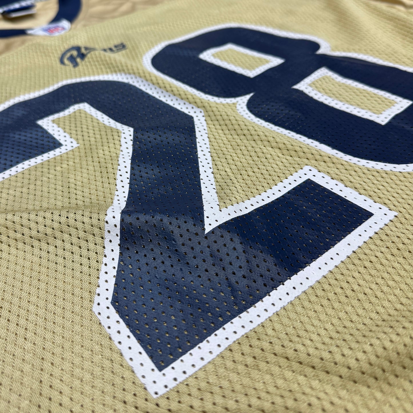 St. Louis Rams - Marshall Faulk - Größe L - Reebok - NFL Trikot