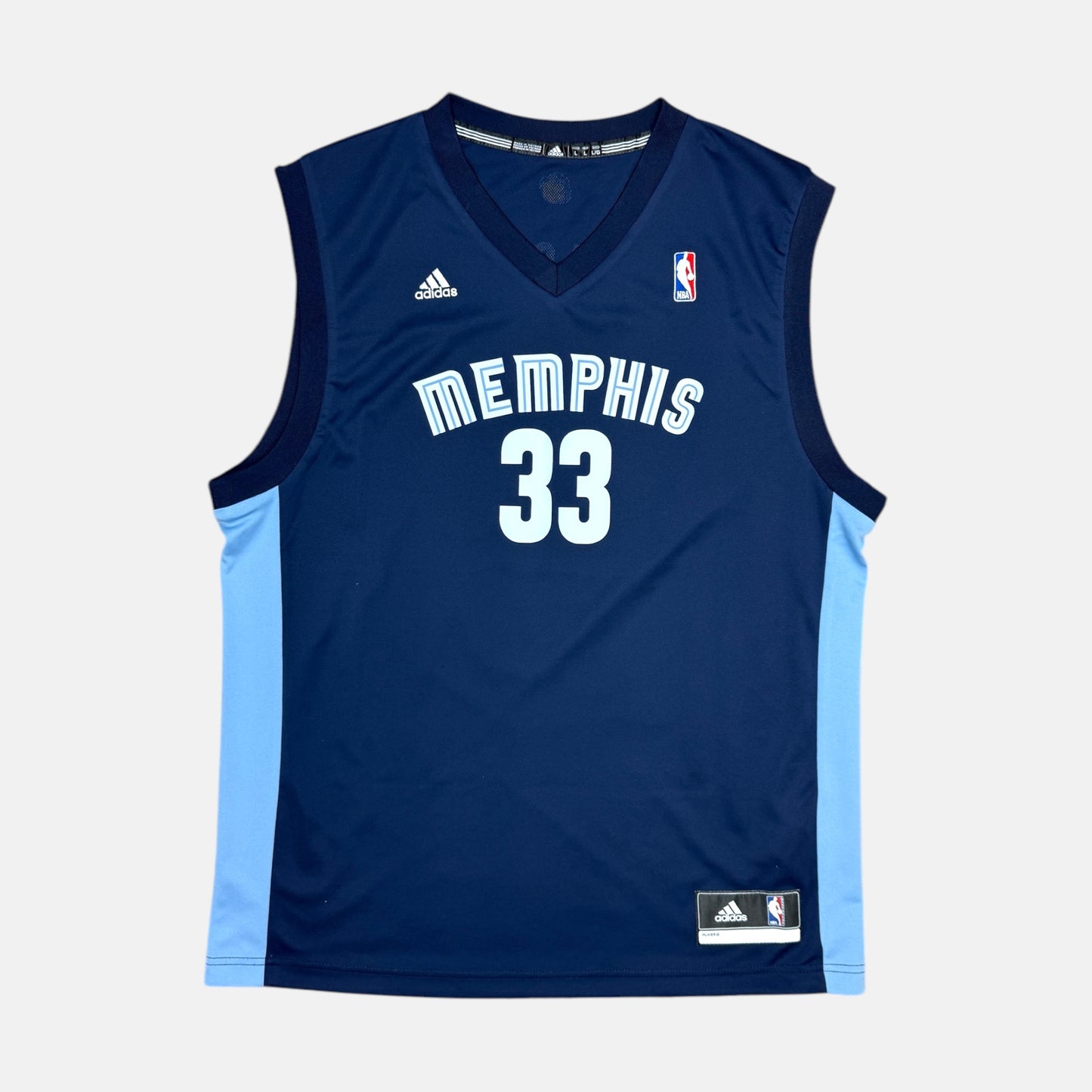 Memphis Grizzlies - Marc Gasol - Größe L - Adidas - NBA Trikot
