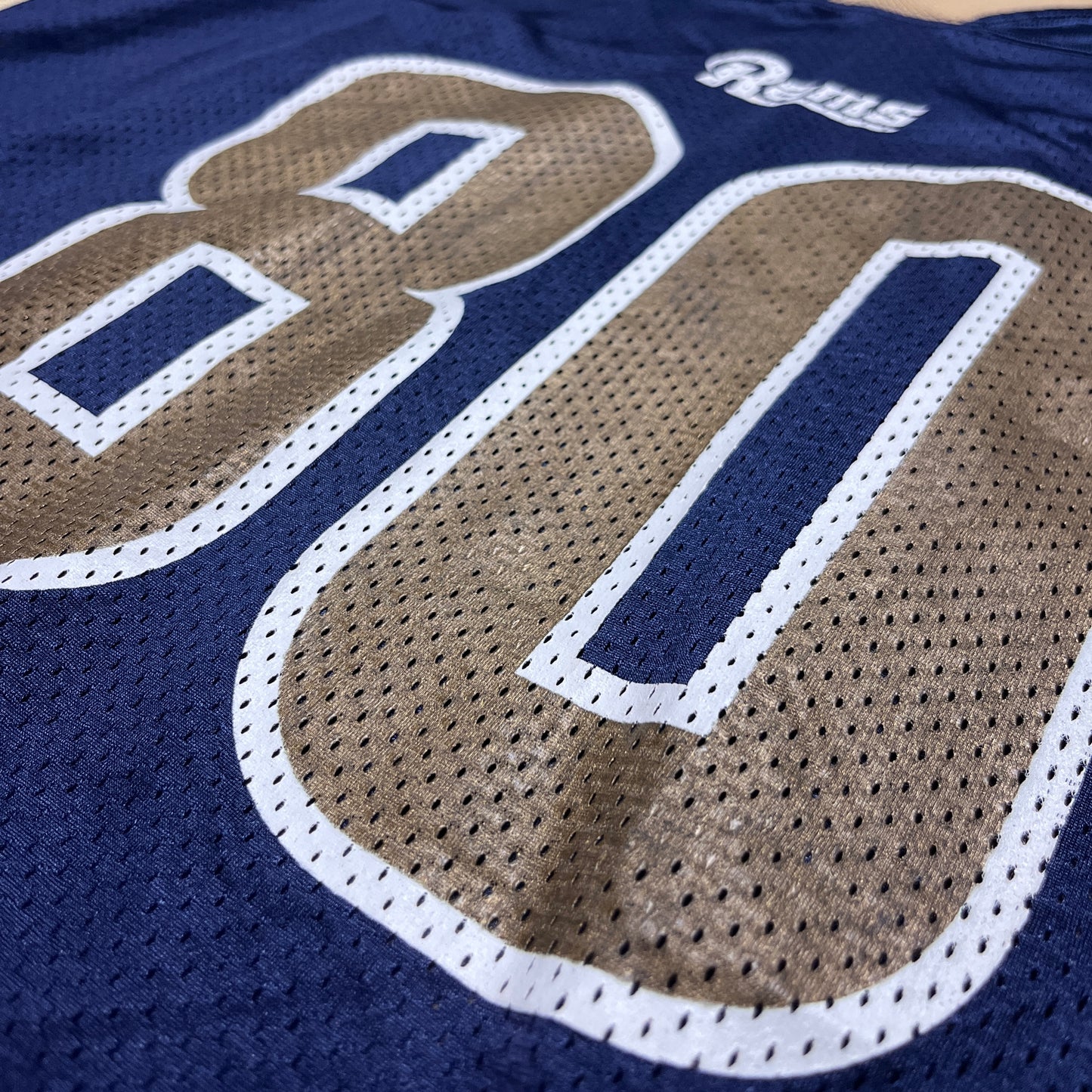 St. Louis Rams - Isaac Bruce - Größe XXL - Reebok - NFL Trikot