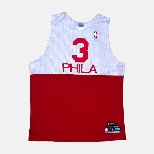 Philadelphia 76ers - Allen Iverson - Größe 52 XXL - Reebok - NBA Trikot