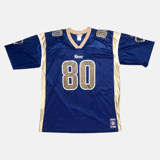 St. Louis Rams - Isaac Bruce - Größe XXL - Reebok - NFL Trikot