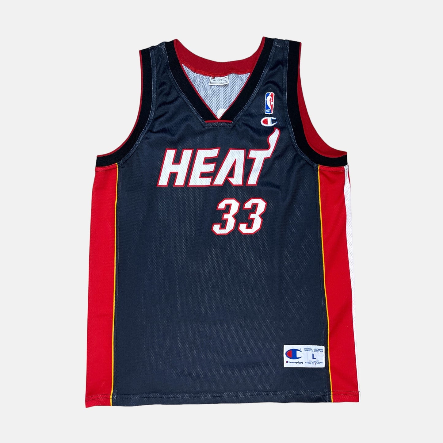 Miami Heat - Alonzo Mourning - Größe L - Champion - NBA Trikot