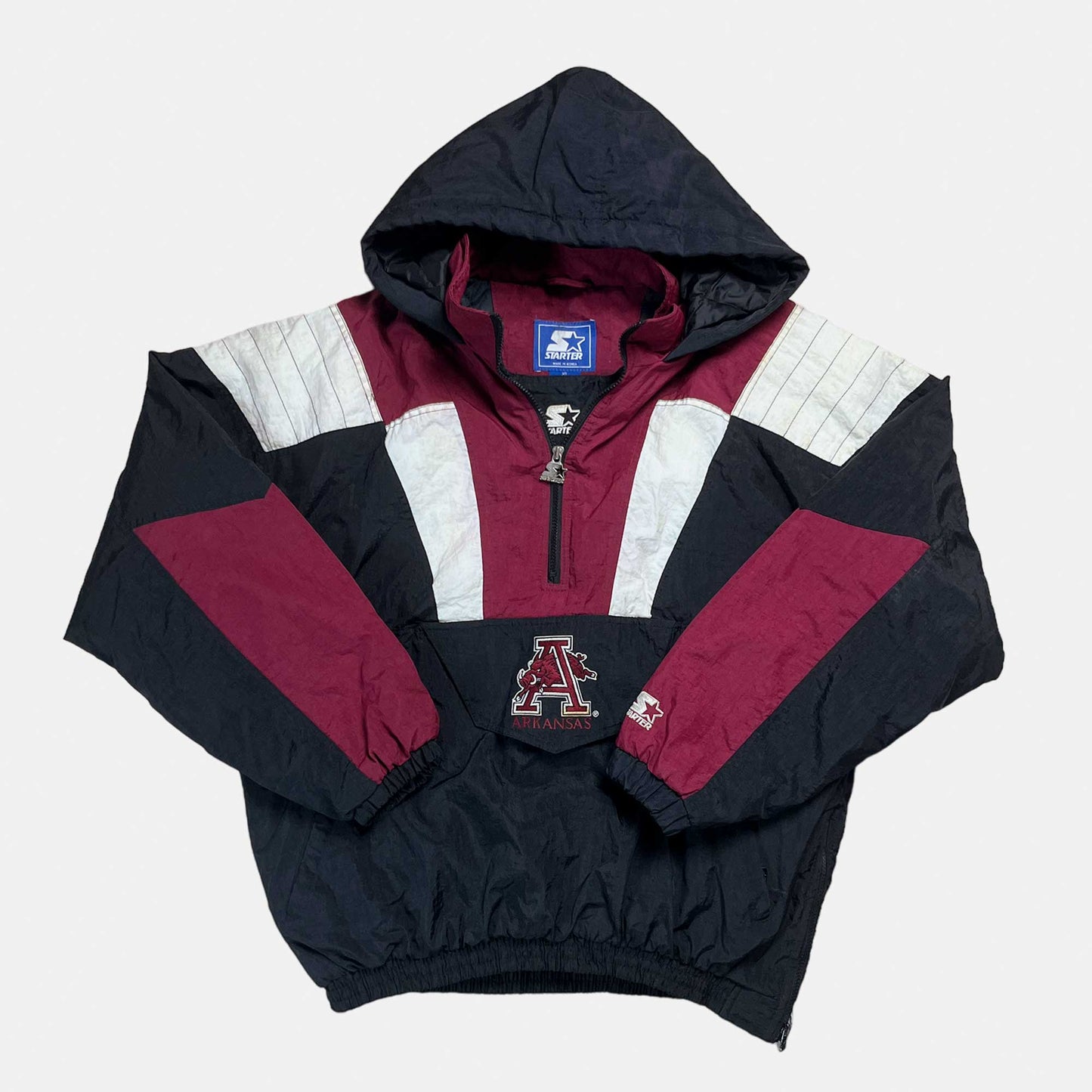 Arkansas Razorbacks - gefütterte NCAA Jacke - Größe XL - Starter