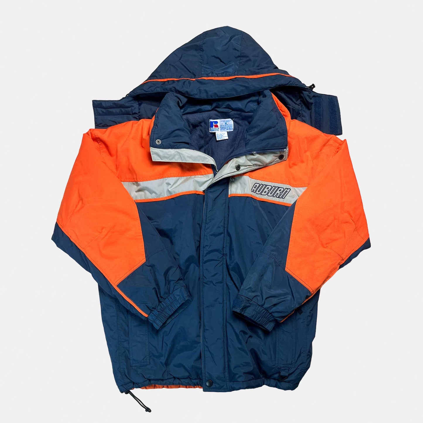 Auburn Tigers - gefütterte NCAA Jacke - Größe XL - Russell Athletic