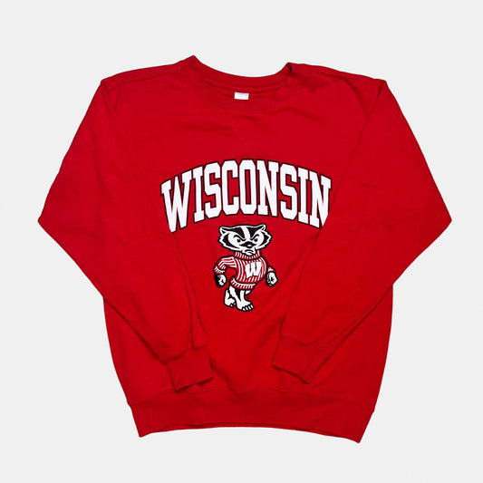 Wisconsin Badgers - Größe M - Mill Tex - NCAA Sweatshirt