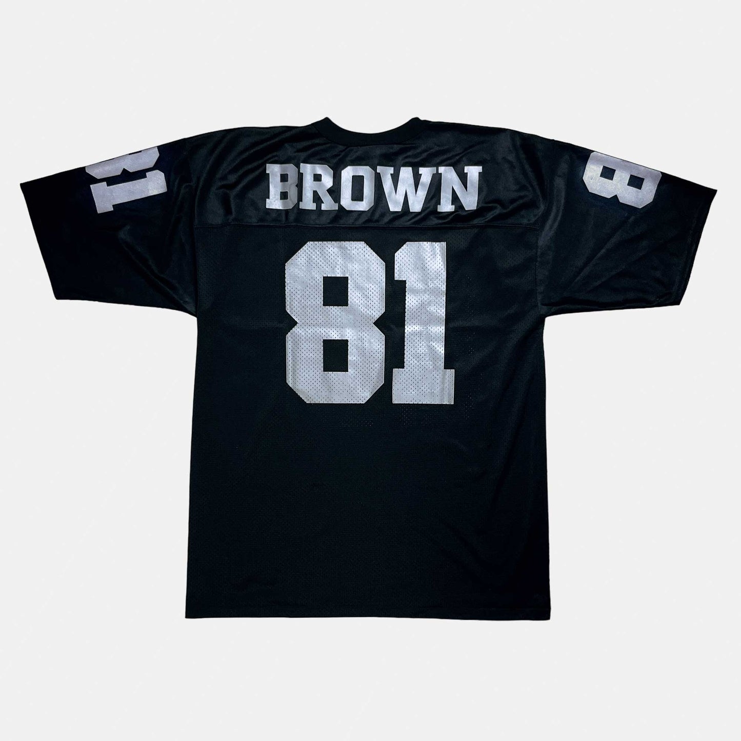 Oakland Raiders - Tim Brown - Größe L 46-48 - Logo Athletic - NFL Trikot