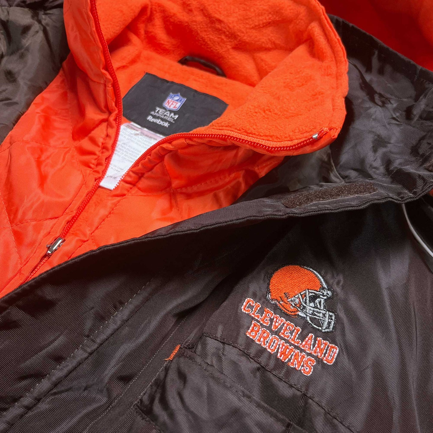 Cleveland Browns - NFL Jacke - Größe S - Reebok