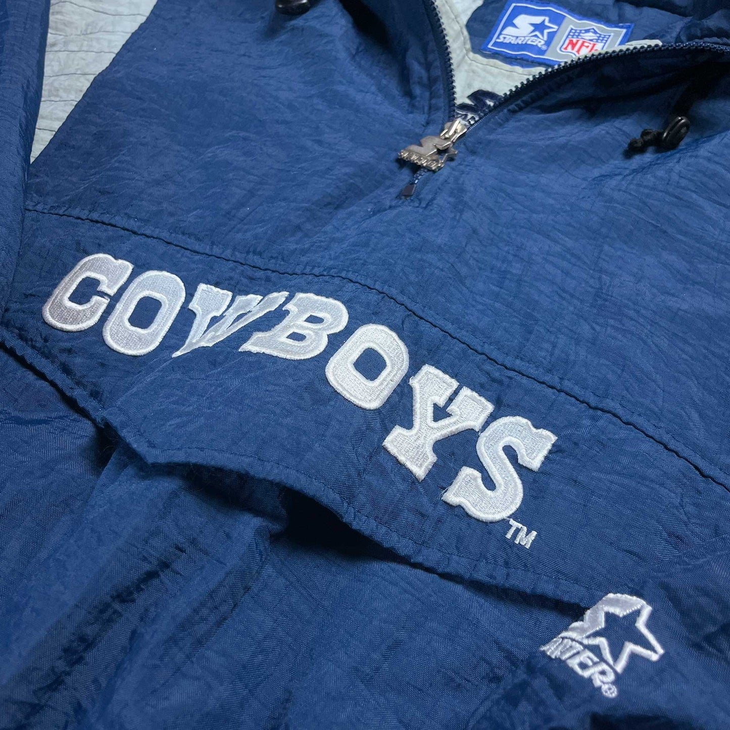 Dallas Cowboys - gefütterte NFL Jacke - Größe M - Starter