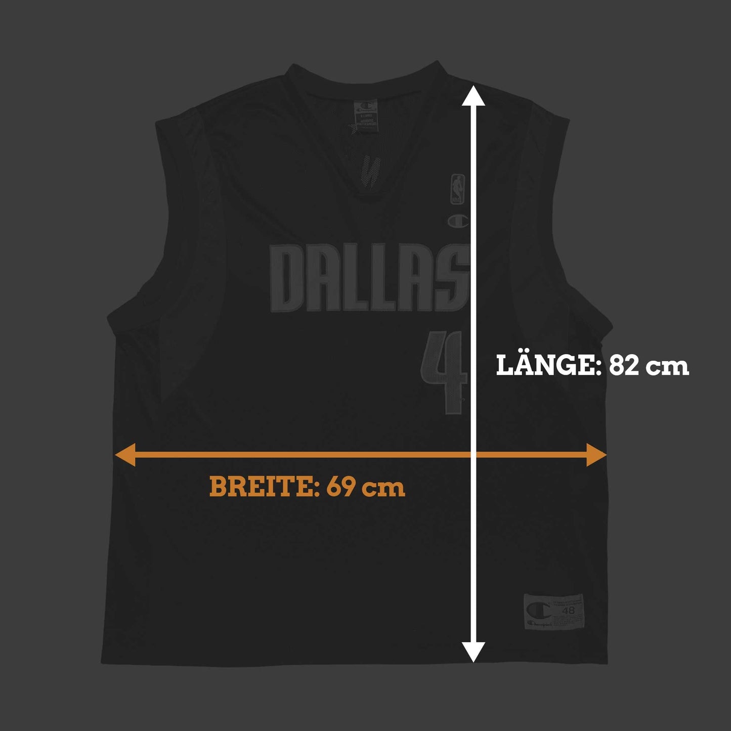 Dallas Mavericks - Michael Finley - Größe XL / 48 - Champion - NBA Trikot