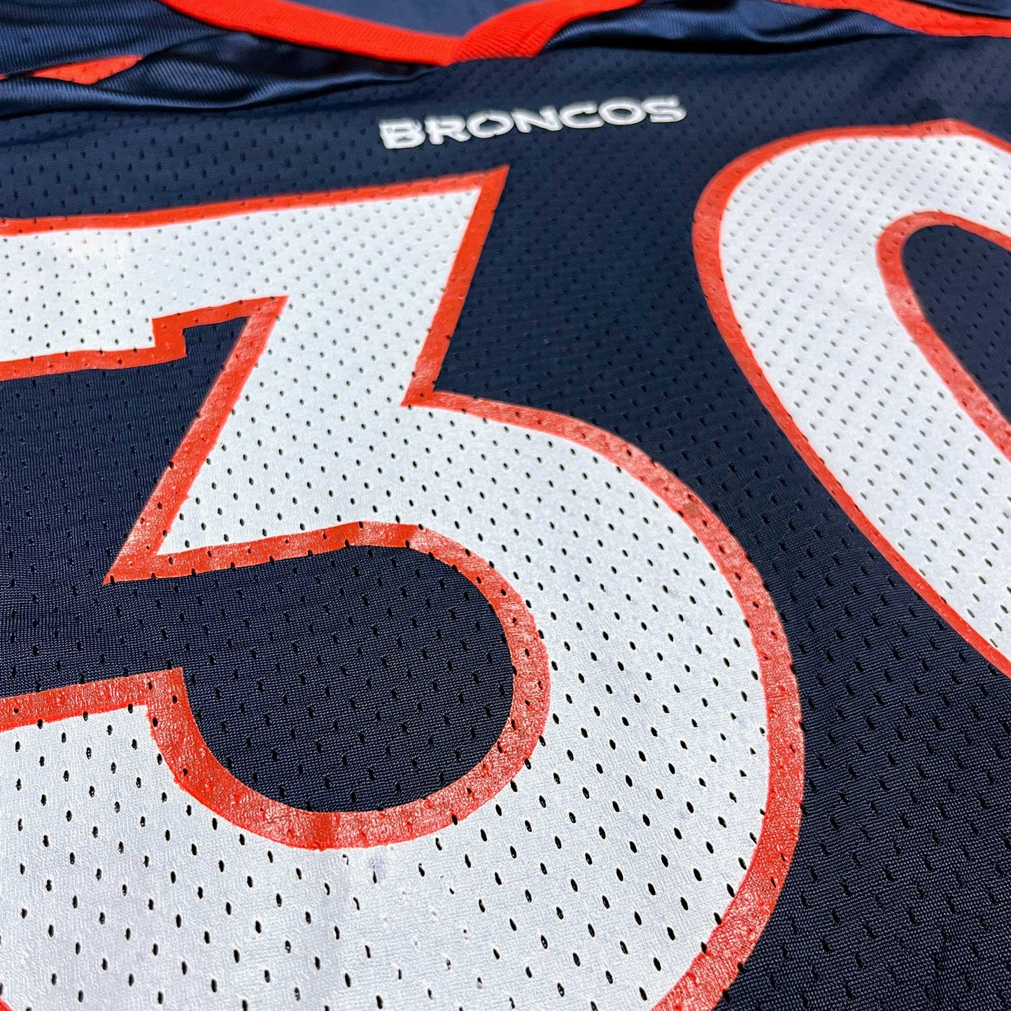Denver Broncos - Terrell Davis - Größe XL / US48 - Champion - NFL Trikot