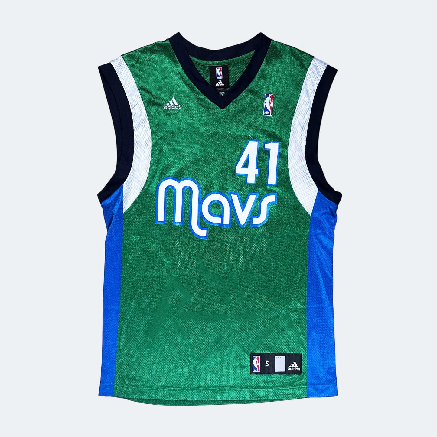 Dallas Mavericks - Dirk Nowitzki - Größe S - Adidas - NBA Trikot