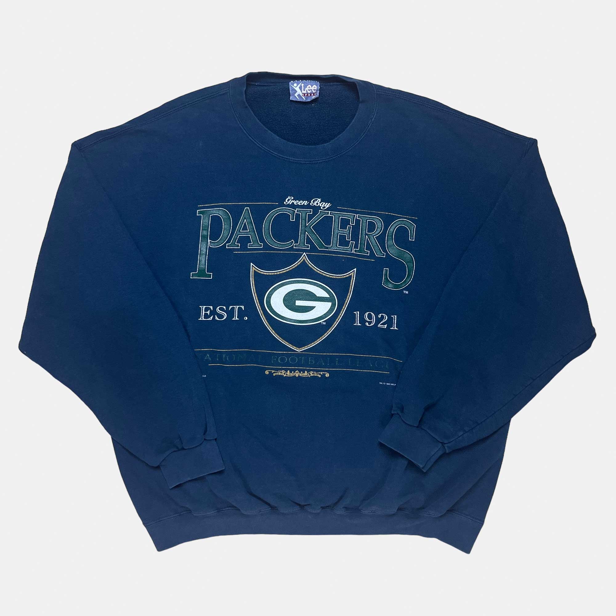 Vtg newest LEE Green Bay Packers Sweatshirt LG