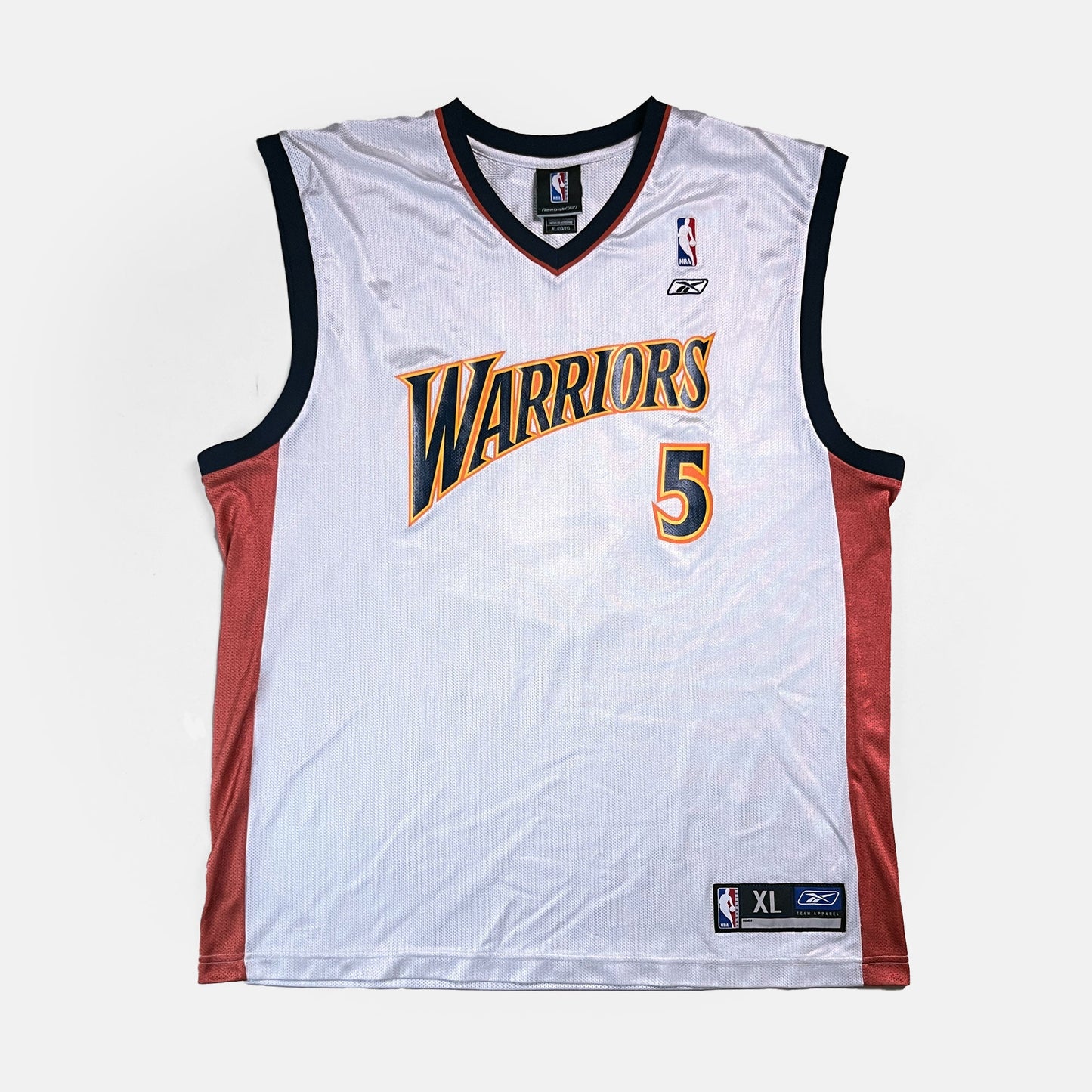 Golden State Warriors - Baron Davis - Größe XL - Reebok - NBA Trikot