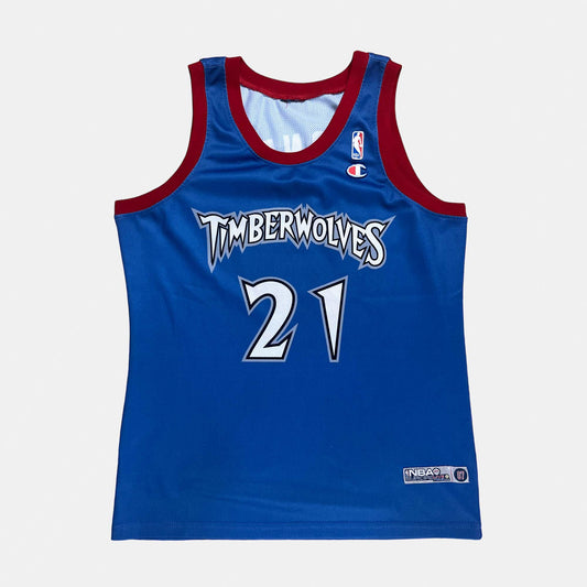 Minnesota Timberwolves - Kevin Garnett - Größe L - Champion - NBA Trikot
