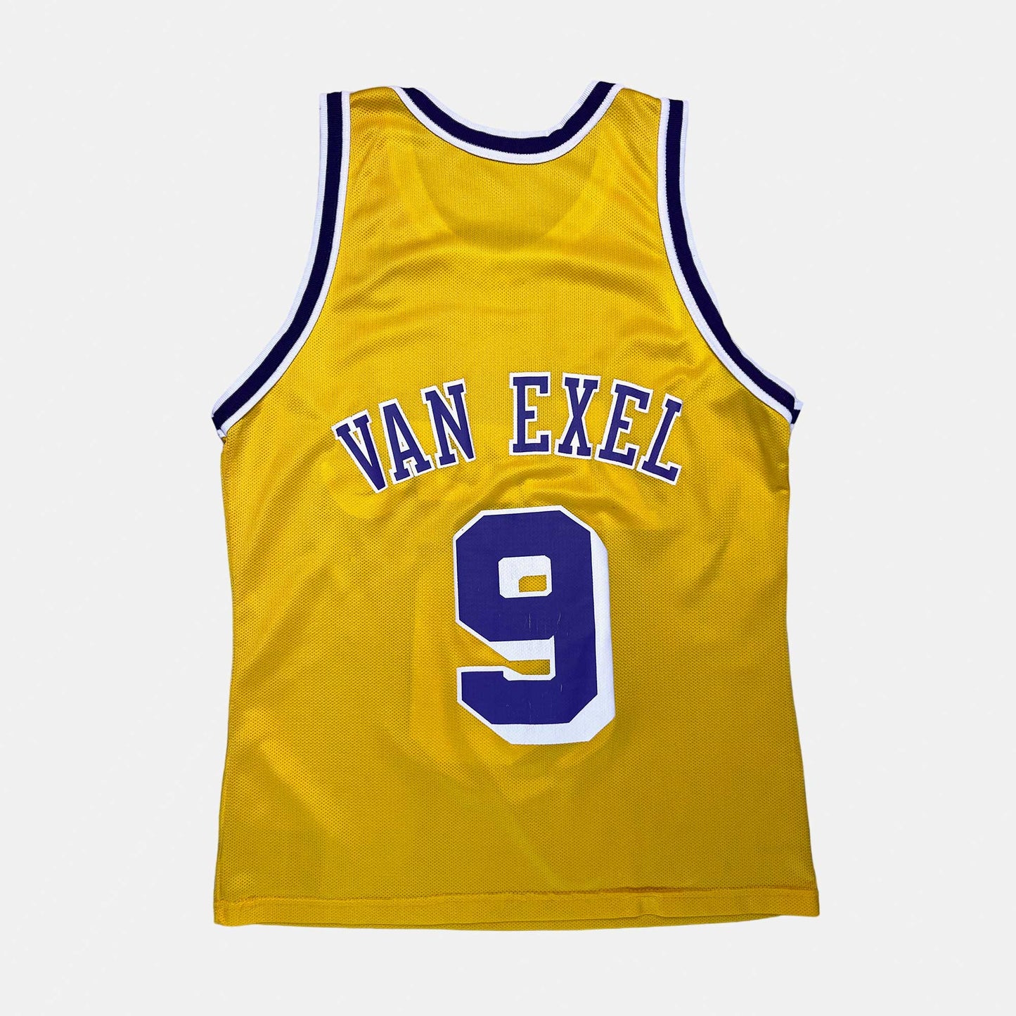 Los Angeles Lakers - Nick Van Exel - Größe M / US40 - Champion - NBA Trikot