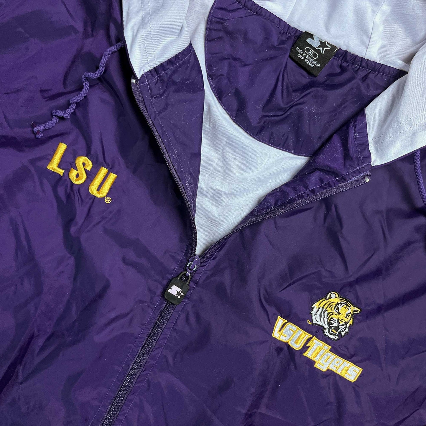 LSU Tigers - leichte NCAA Jacke - Größe XL - Starter