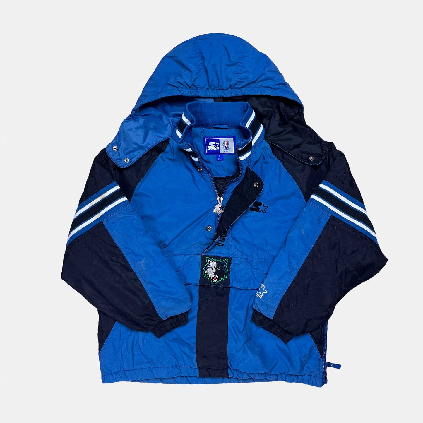 Minnesota Timberwolves - gefütterte NBA Jacke - Größe Youth L - Starter