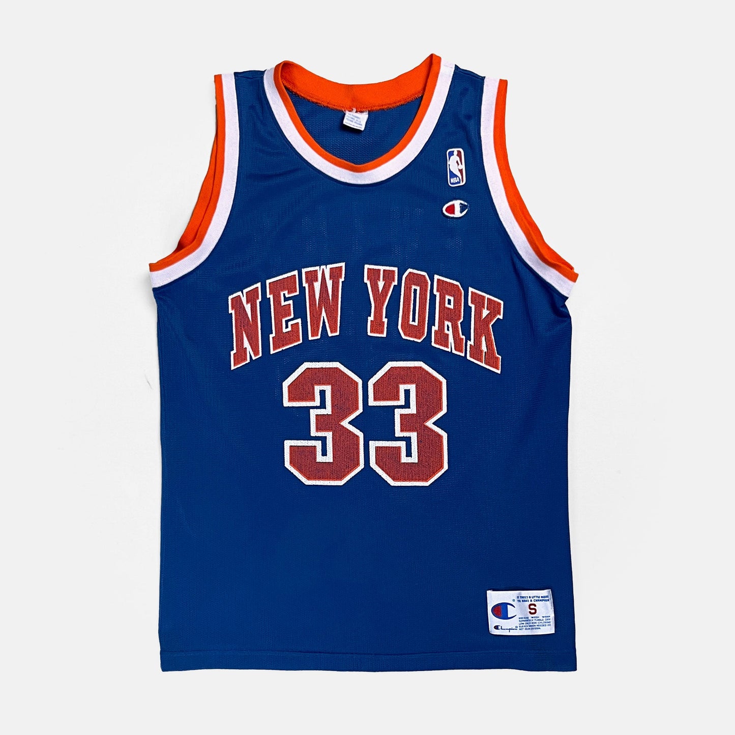 New York Knicks - Patrick Ewing - Größe S - Champion - NBA Trikot