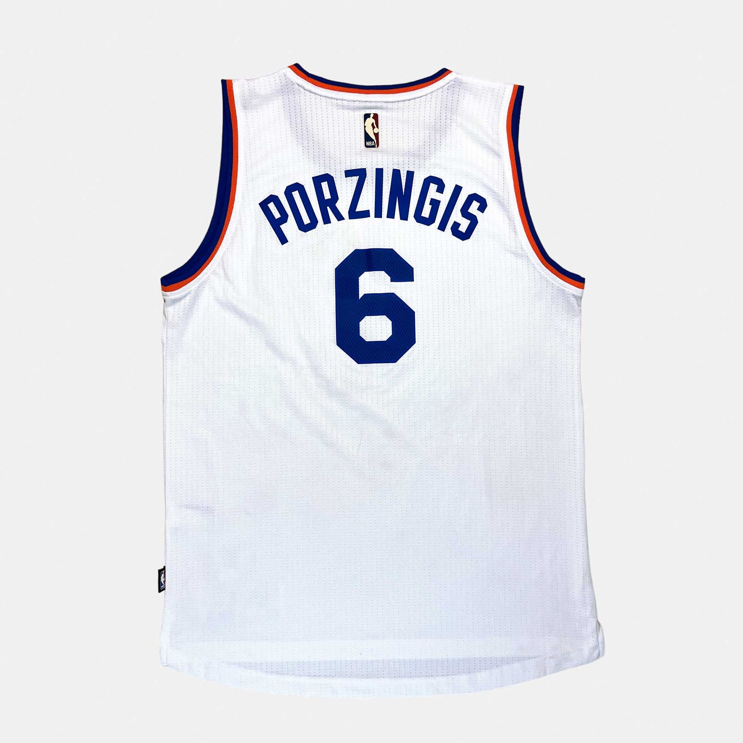 New York Knicks - Kristaps Porzingis - Größe M - Adidas - NBA Trikot