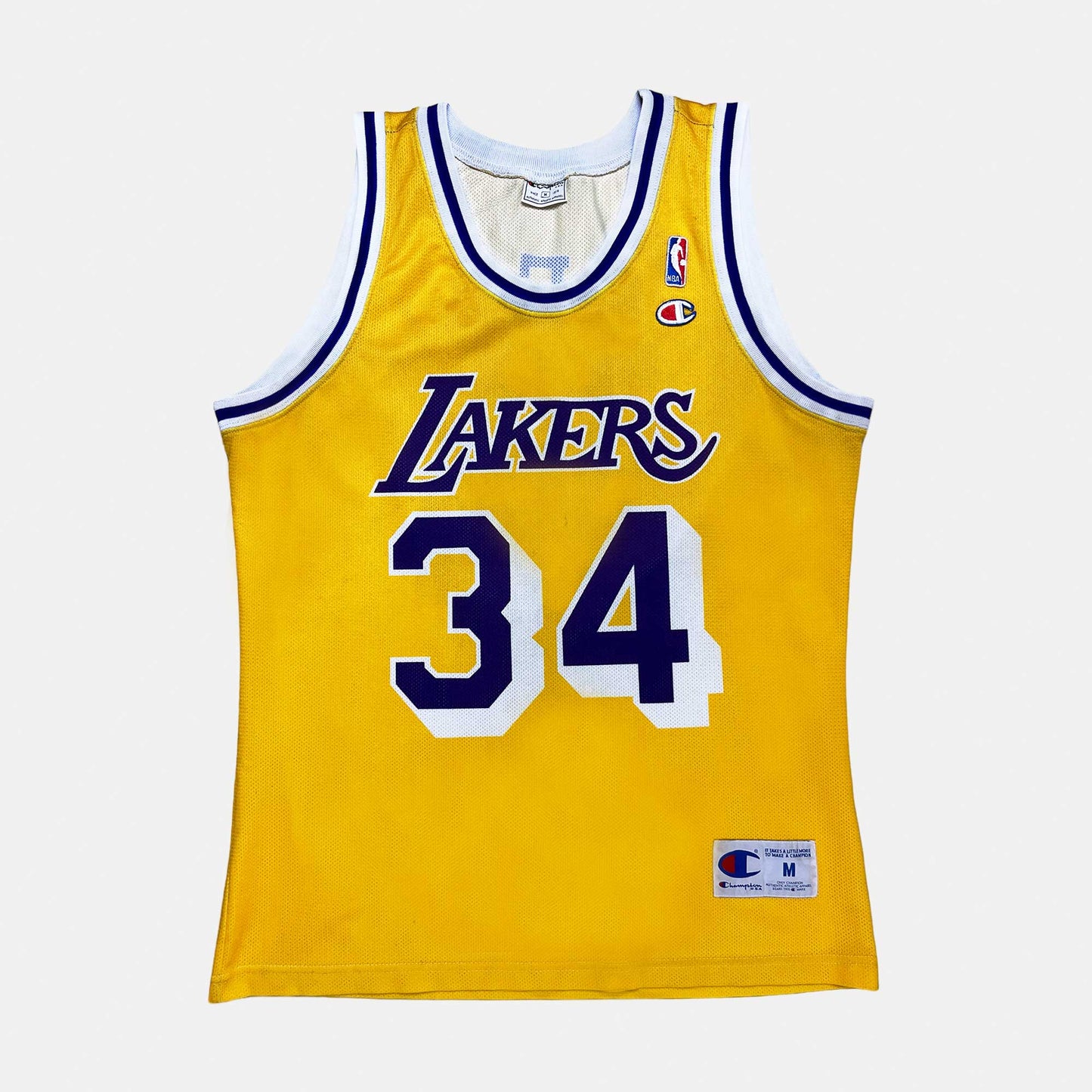 Los Angeles Lakers - Shaquille O’Neal - Größe M - Champion - NBA Trikot