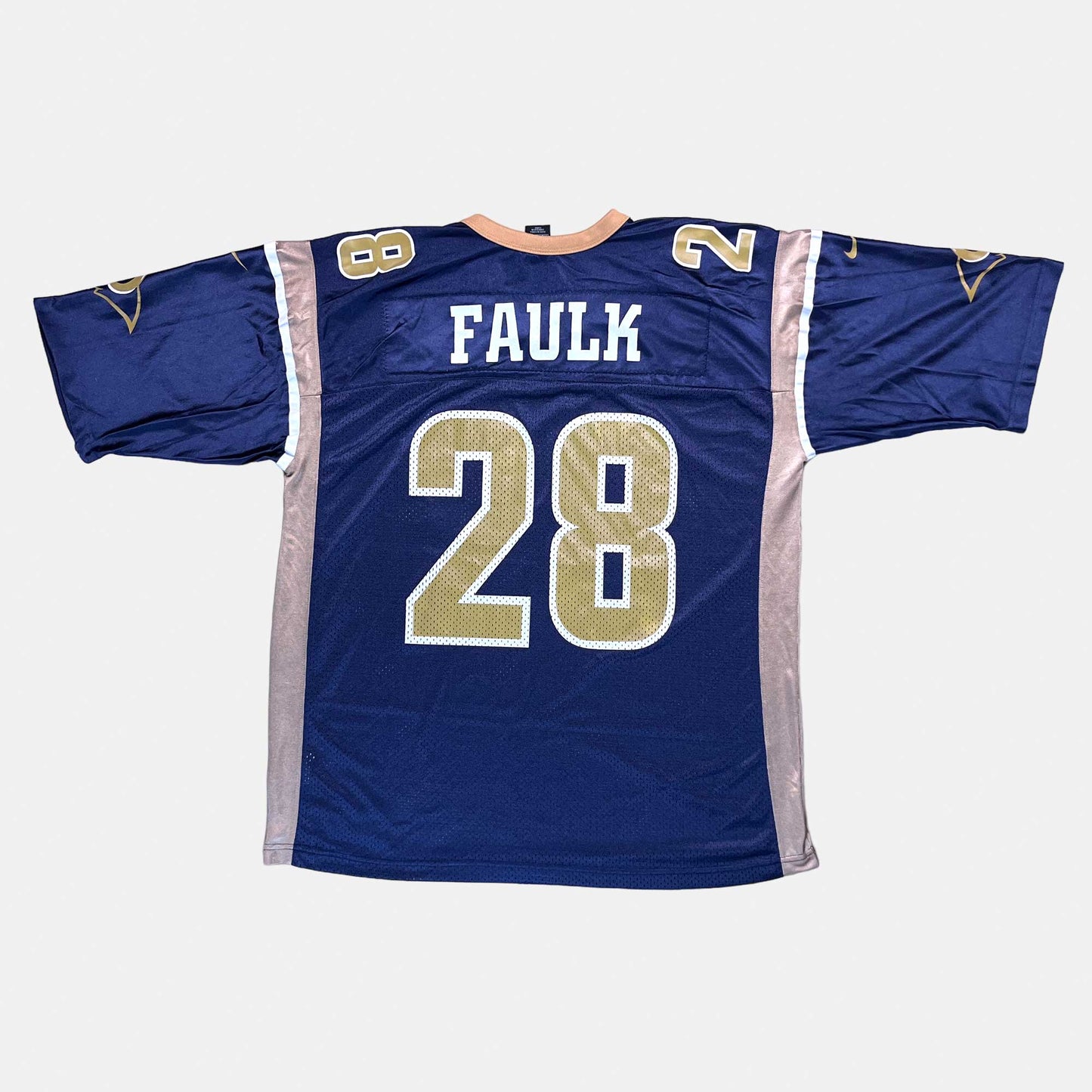 St. Louis Rams - Marshall Faulk - Größe XXL - Nike - NFL Trikot