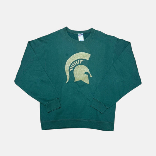 Michigan State Spartans - NCAA Sweatshirt - Größe M - Jerzees Sweater