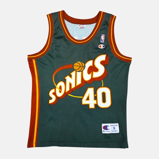 Seattle Supersonics - Shawn Kemp - Größe S - Champion - NBA Trikot