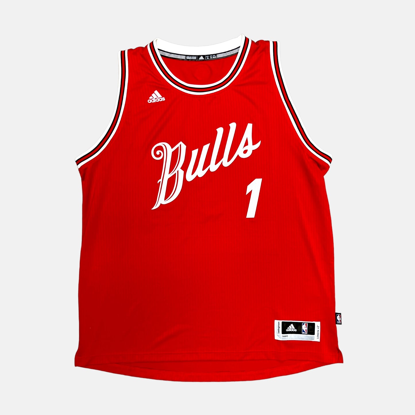 Chicago Bulls - Derrick Rose - Größe XXL - Adidas - NBA Chrismas Trikot