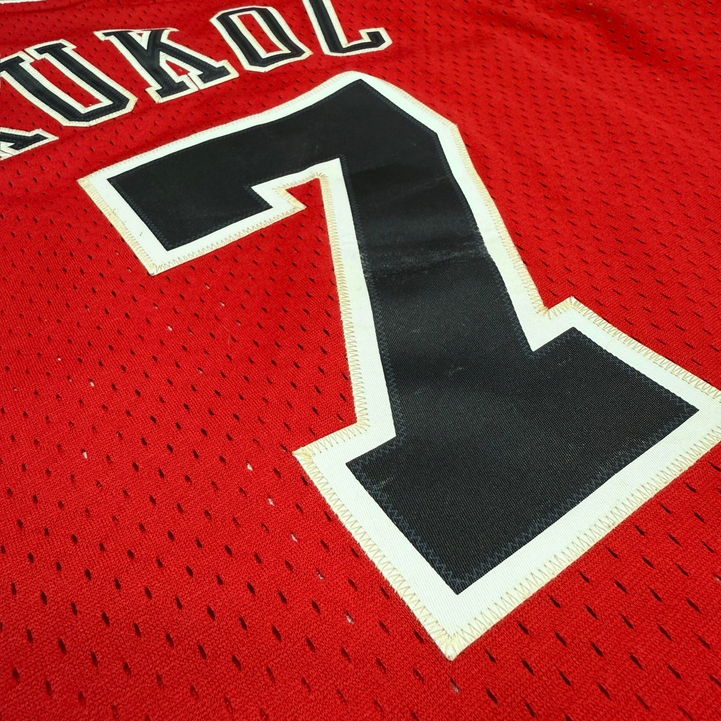 Chicago Bulls - Toni Kukoc - Größe M - Adidas - NBA Trikot