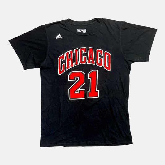 Chicago Bulls - Jimmy Butler - Größe M - Adidas - NBA Name and Number Shirt
