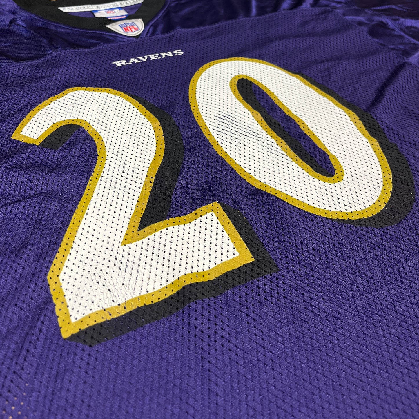 Baltimore Ravens - Ed Reed - Größe XL - Reebok - NFL Trikot