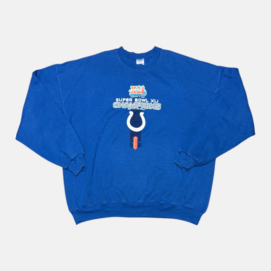Indianapolis Colts - Super Bowl XLI Champions - Größe XXL - Delta NFL Sweatshirt