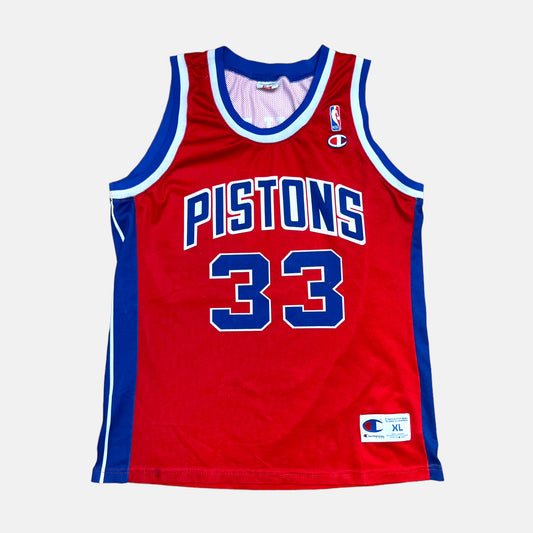 Detroit Pistons - Grant Hill - Größe XL - Champion - NBA Trikot