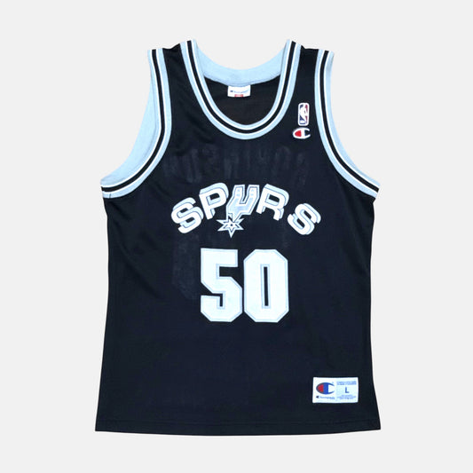 San Antonio Spurs - David Robinson - Größe L - Champion - NBA Trikot